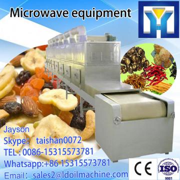 CE continuous tunnel type green leaves drying machine