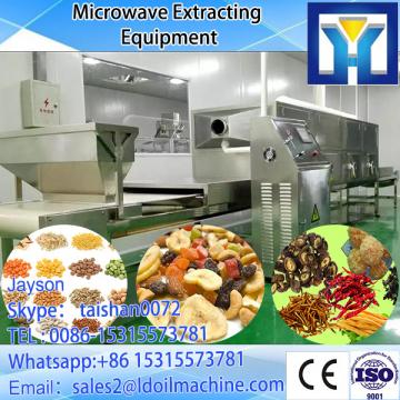 Microwave processing machine burdock root