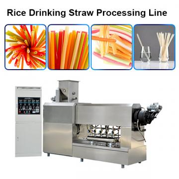 Biodegradable Edible Eco-Friendly Rice / Cassava Drinking Straws Machine